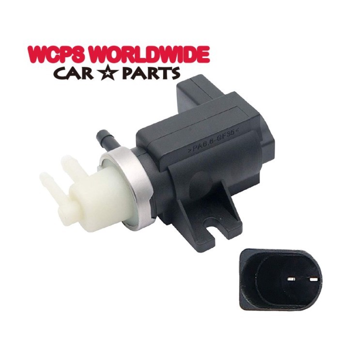 1J0906627B 1K0906627A Boost Pressure Solenoid Valve For Audi A3 A4 A6 For VW T5 Transporter Jetta P