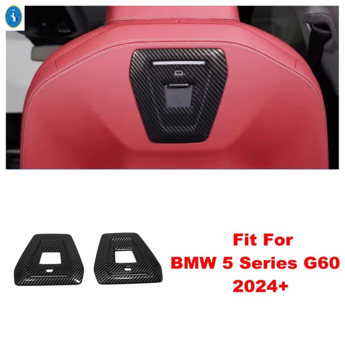 For BMW 5 Series G60 2024 2025 ABS Accessories Car USB panel Seat Chair Backrest Adjustment Handle
