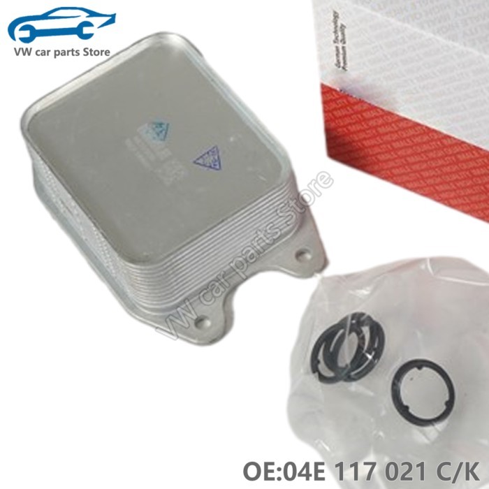 04E117021B 04E117021C 04E117021K Engine Oil Cooler For Q2 A4 up! A3 Caddy Golf Fabian Jetta Polo Ye