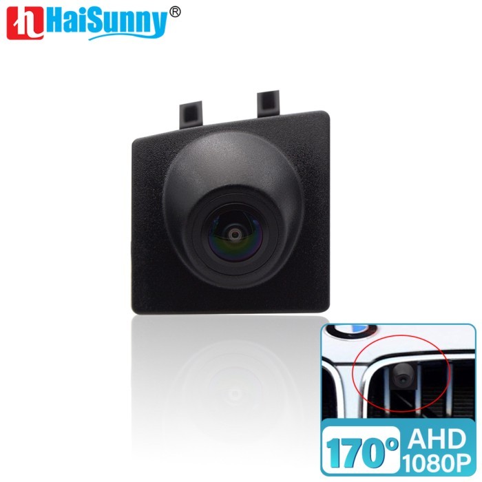 HaiSunny 170° AHD 1080P Auto Front View Camera For BMW X3 X5 X4 2015 2016 2017 F25 G01 E70 F15 G05