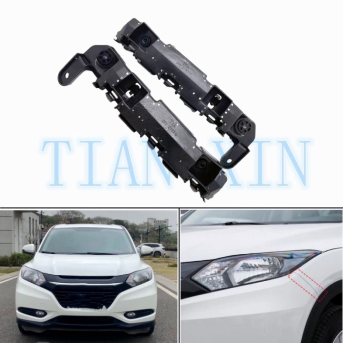 Car Front Bumper Bracket Support Side Spacer For HONDA VEZEL HRV HR-V RU1 RU5 RU6 2014-2019 71198-T