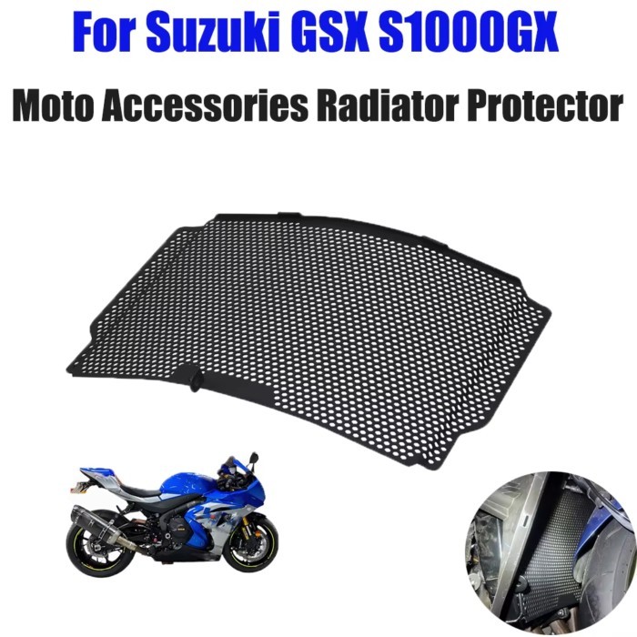 For Suzuki GSX S1000GX GSXS1000 GX GSX-S 1000 GX GSXS1000GX Radiator Guard Protective Cover Moto Ac