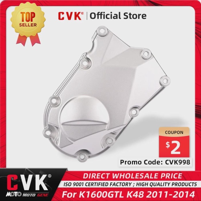 CVK Engine Cover Motor Stator Cover CrankCase Side Cover Shell For BMW K1600GT K1600GTL K48 2011 20