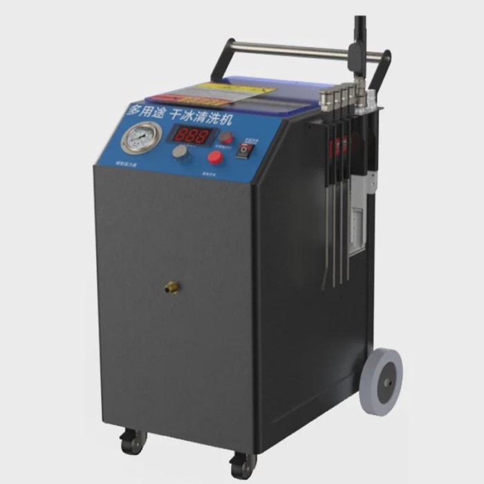 Automation Wet and Dry Vacuum Cleaner Machine Dry Ice Cleaning Bagging Machine