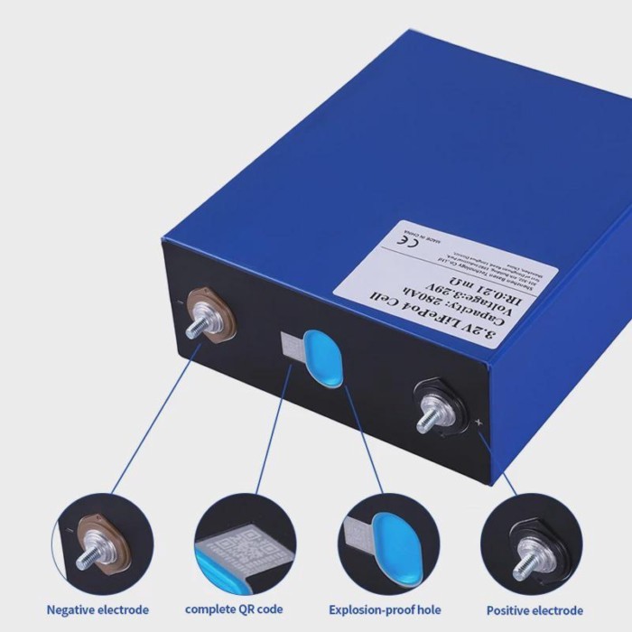Wellsan LiFePO4 12.8V 200AH  battery