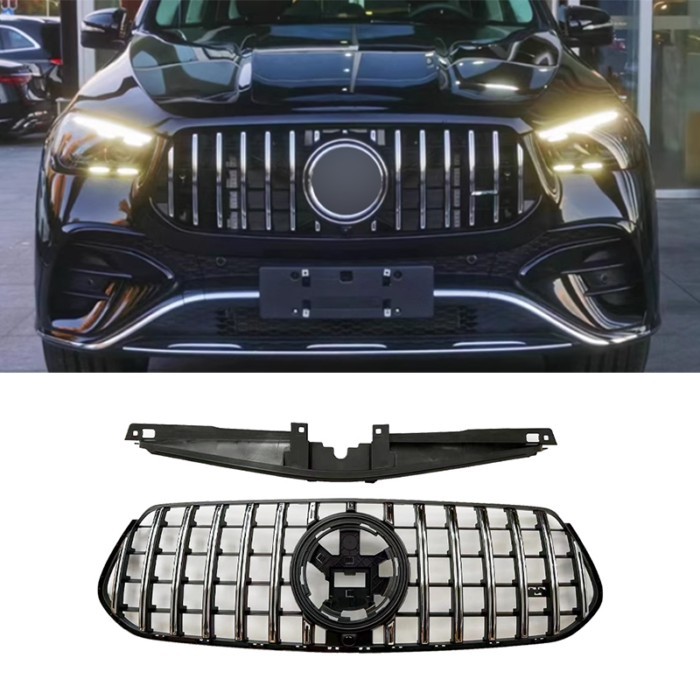 Front Inlet Grille Racing Grill For Mercedes-Benz W167 V167 GLE300 GLE350 GLE400 GLE450d 2023 2024+