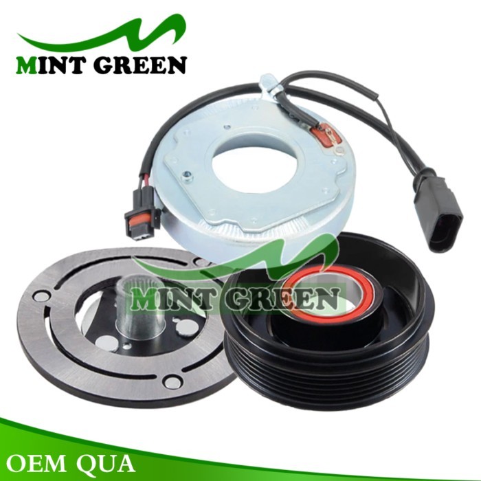 Auto A/C AC Compressor Clutch For Audi A5 A6 Q5 A4 B8 2.0 TDI 2013 6SAS14C 4M0260810C 4M0260810E 4G