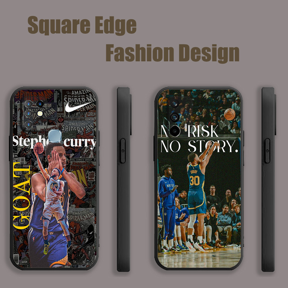 ปลอกสําหรับRealme 9 10 11 12 14 Pro Plus 9i Artพิมพ์Steph Curry NBA Warriors Curry UPC11 เคสโทรศัพท์
