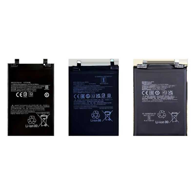 Mobile Phone Battery Fast Charging BP4K BM5G BM5J 5000Mah For Xiaomi Redmi K50 Note 12 12T Poco Pro 