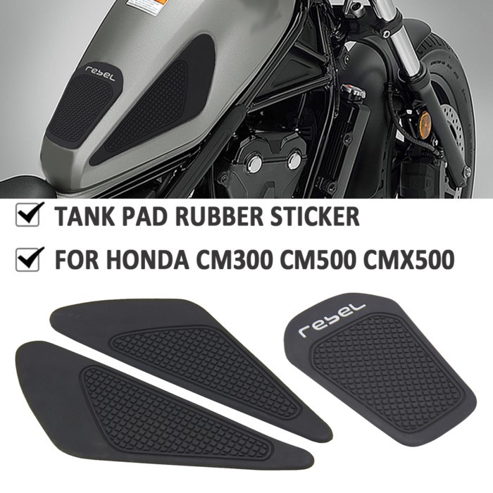 Motorcycle Accessories For Honda REBEL500 REBEL300 REBEL CMX 500 300 CM500 CM300 Gas Tank Protect S