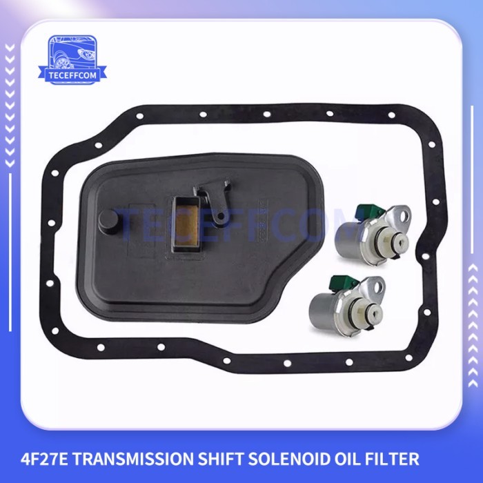 4F27E Transmission Shift Solenoid Oil Filter For Ford Fiesta Focus Mazda 2 3 5 6 CX-7 MPV FN01-21-5