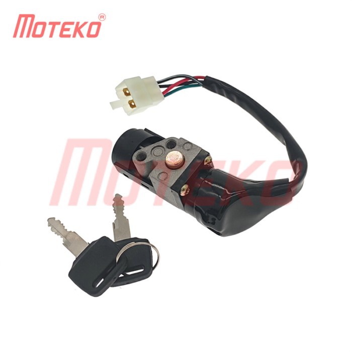 IGNITION KEY SWITCH IGNITION LOCK 4 MALE PLUG ACCESSORIES FOR HONDA WAVE110 CD110 AKT110 SMASH110