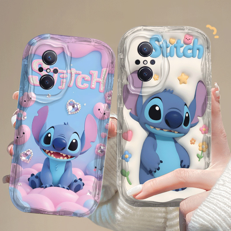 ปลอกสําหรับHUAWEI HONOR X6Cน่ารักน่ารักStitch 2Dซิลิโคนอ่อนนุ่มTPUกันกระแทกโทรศัพท์มือถือเคสโทรศัพท์