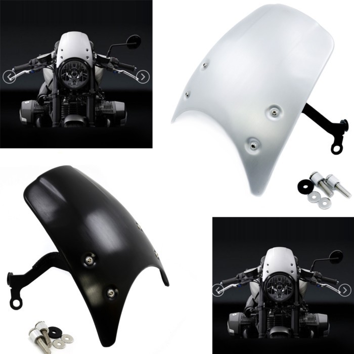 For BMW R NINE T NINET R9T R 9 T Racer Pure Urban scrambler 2014-2022 Motorcycle Windshield Aluminu