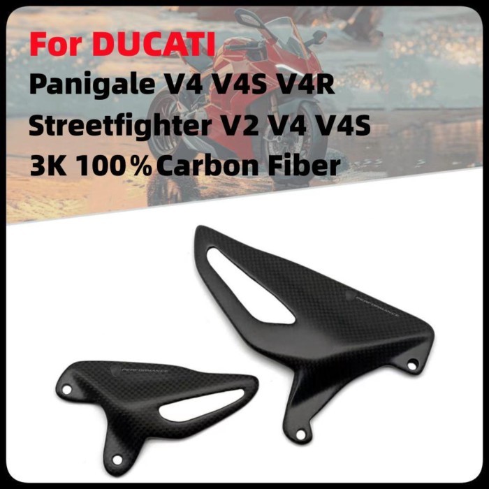 For DUCATI PANIGALE V4 V4S V4R 2018-2024 Streetfighter V2 V4 V4S 2018-2024 Carbon Fiber Accessories