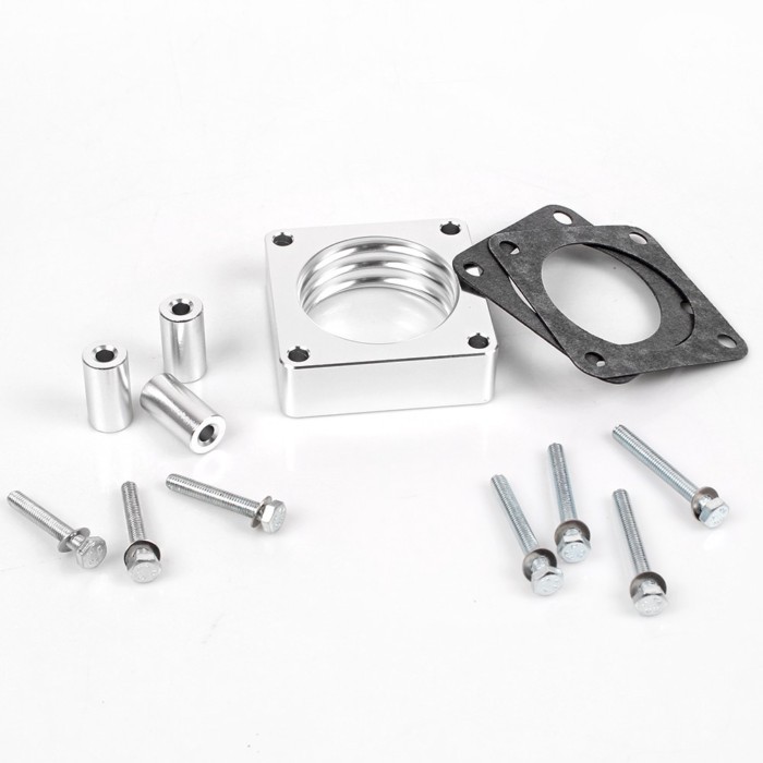 Throttle Body Spacer For 91-06 Jeep Wrangler TJ YJ Cherokee XJ 2.5L/4.0L Engine Gas MJ w/ Gasket 1"