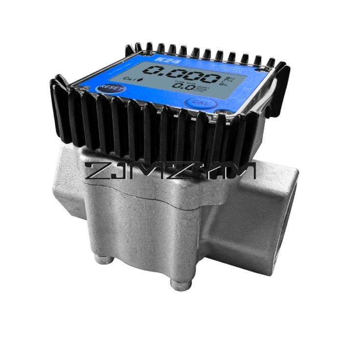 Electronic Gear Flowmeter Digital Display Diesel Gasoline Oil Gear Watch Flow Variable Pressure Hyd