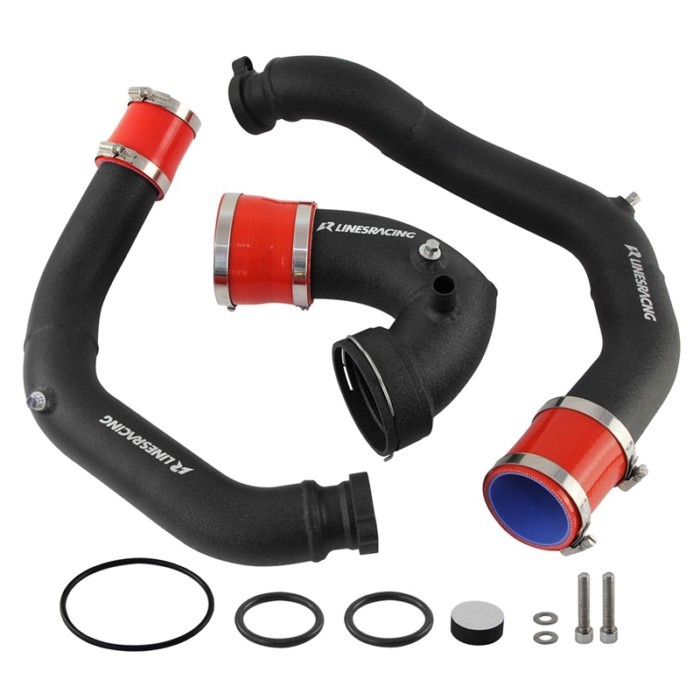 Intercooler Kit Twin 2.25"  Charge Boost Pipe Upgrade & ELbow for BMW M3 M4 M2C F80 F82 F83 S55 15-