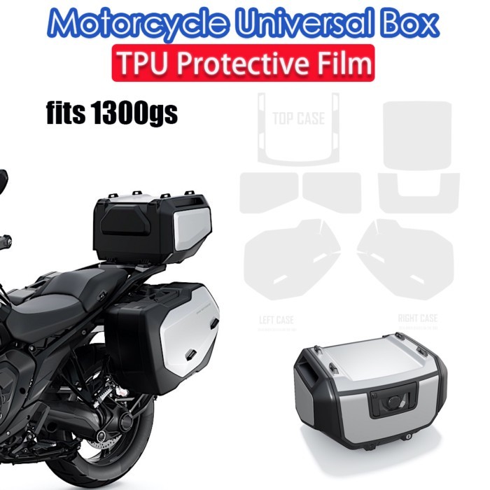 For BMW R1300GS Universal SIDE Box PPF TOP CASE PPF Motorcycle Accessories TPU Protective Film Anti