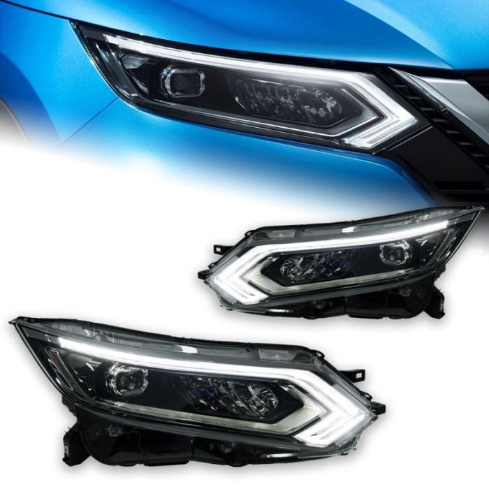 Car Styling Head Lamp for Dualis Headlight 2019-2020 New Qashqai LED Headlight DRL LED Projector Le