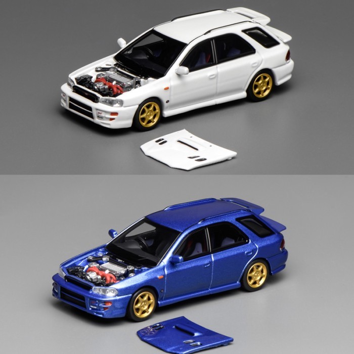 พร้อมสต็อก MH 1: 64 Wagon WRX STi VI รถรุ่น