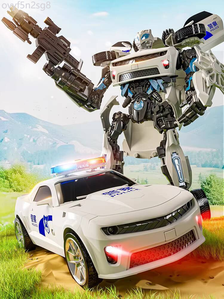 [HOT HIT] หุ่นยนต์แปลงร่าง ของเล่นเด็ก Mecha รถหุ่นยนต์ Bumblebee Optimus Prime รุ่น