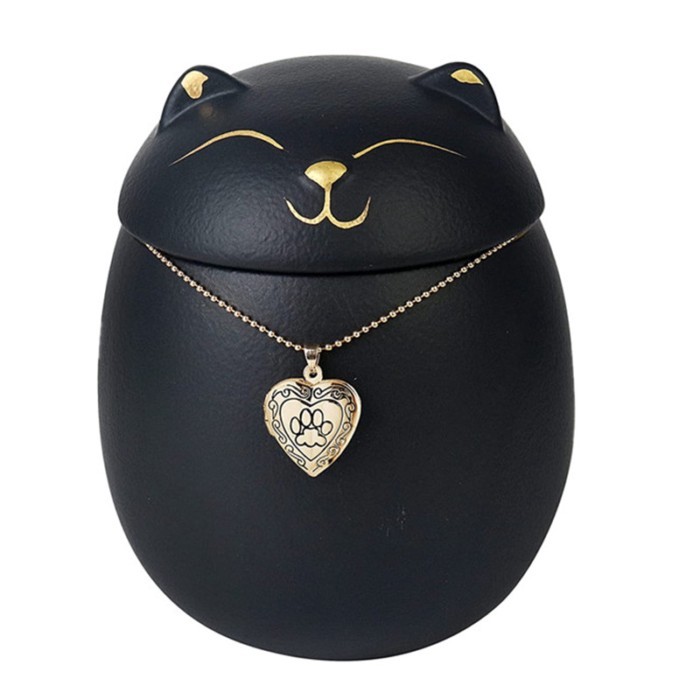 Always Remember Classic Souvenir Pet Cat Dog Ceramics Ashes Funeral Urn (4.7"*4.3"/Under 70 pounds/