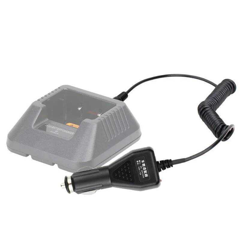 ▥ Car Lighter Slot Charger Cable For Baofeng Uv-5R Uv82 Uv9r Walkie Talkie Charge Base 12-24V D