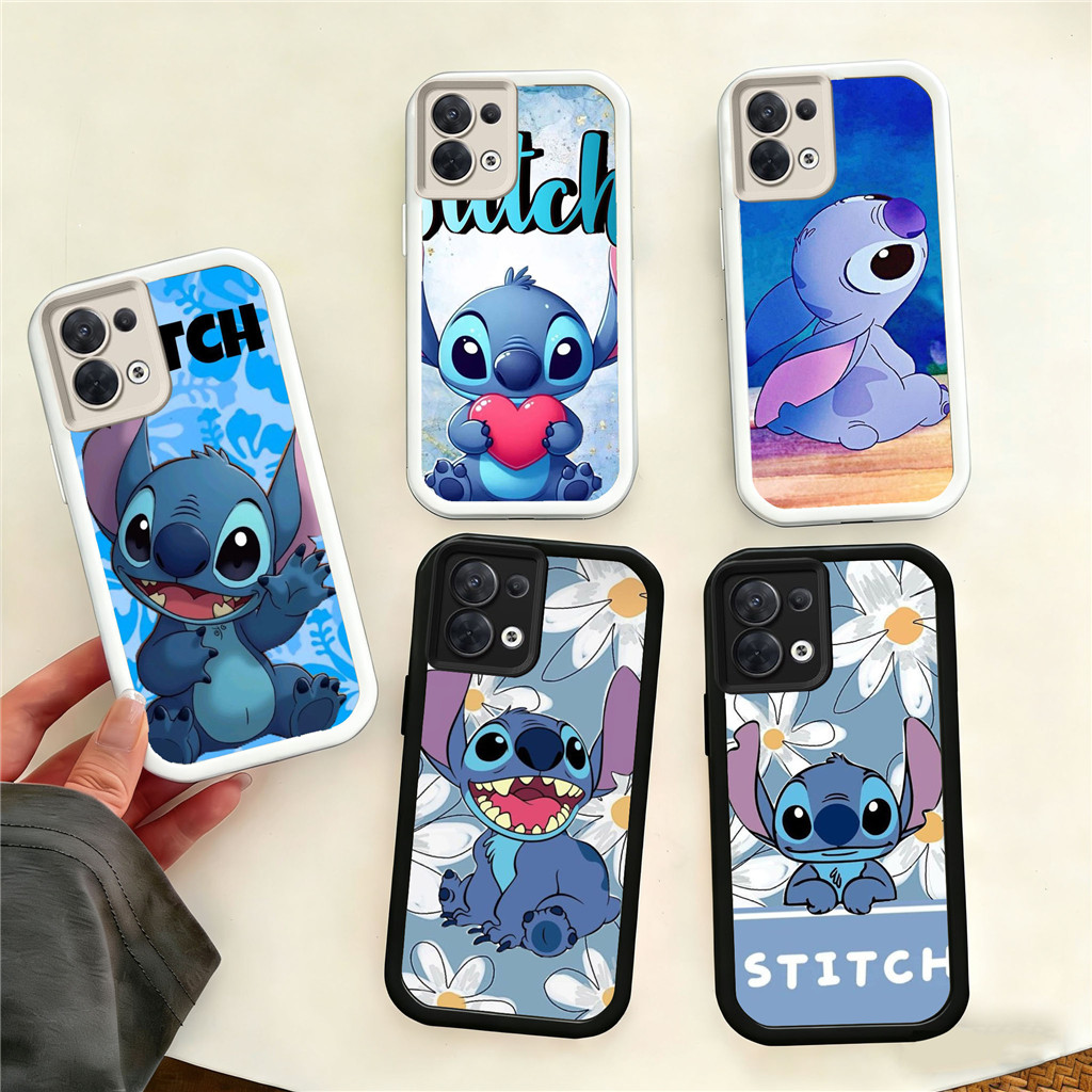 WC47 Stitch สําหรับ Hp ชุบ Realme Narzo Note N61 V13 SE Q3 GT 30 N53 8S C61 N63 NEO6 50 5G วัสดุ TPU