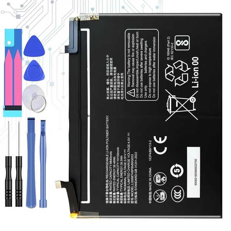 LI3998T45P8HB9G033 For Zte Red Magic Esports Tablet Pro Tablet Battery Stable 10100mAh Durable