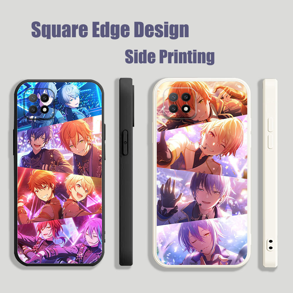 เคสสําหรับ OPPO A8 A31 A1K F9 Pro A52 A72 A92 A59 F1S A7X A71 Ensemble Stars! Project Sekai สีสัน St