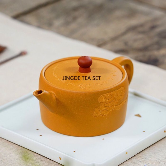 170ml Yixing Yixing Purple Clay Teapot Small Capacity Kung Fu Tea Set chinese tea accessories