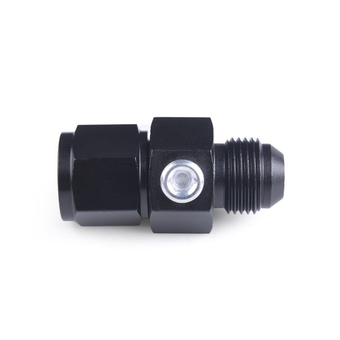 Aluminum Straight AN6 AN8 AN10 Male to Female 1/8" NPT Gauge Sensor Side Port Male Adapter Fitting