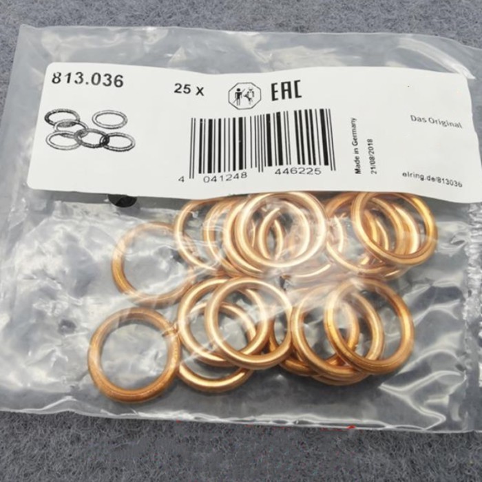 N0138157  25X Engine Oil Pan Drain Plug Kit Fit For V-W Je-tta Golf CC PASSAT AU-DI Q3 Q5 Q7 TT 813