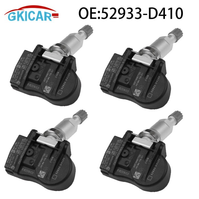 ODiDiO 52933-D4100 52933D4100 433MHZ TPMS SENSOR Tire Pressure Sensor 52933-F2000 For Hyundai Kia N