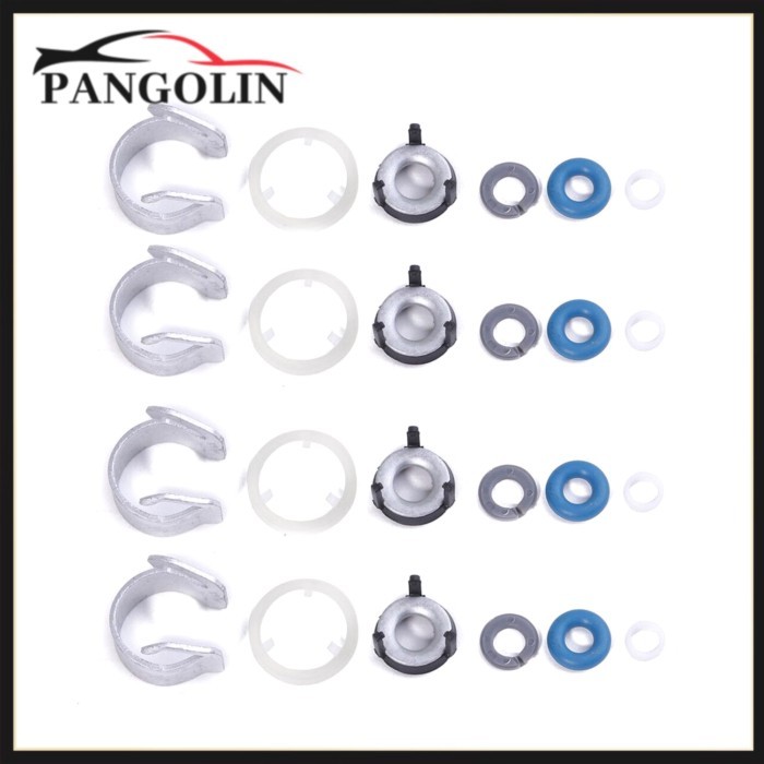 4pcs Fuel Injector O-ring Seal Kit 06H998907A 06J 998 907D For AUDI A4 Q5 VW Jetta CC 1.8 2.0T Fuel