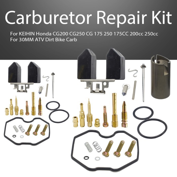 PZ30 Carburetor Repair Kit For KEIHIN Honda CG200 CG250 CG 175 250 175CC 200cc 250cc 30MM ATV Dirt