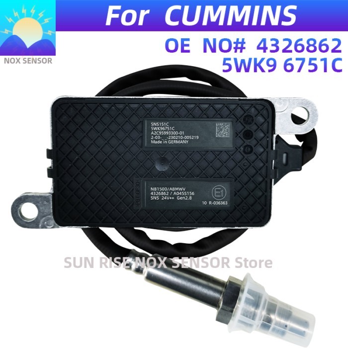4326862 5wk96751C Original New Nitrogen Oxygen Sensor Nox Sensor  For CUMMINS nox Manufacturer Dire