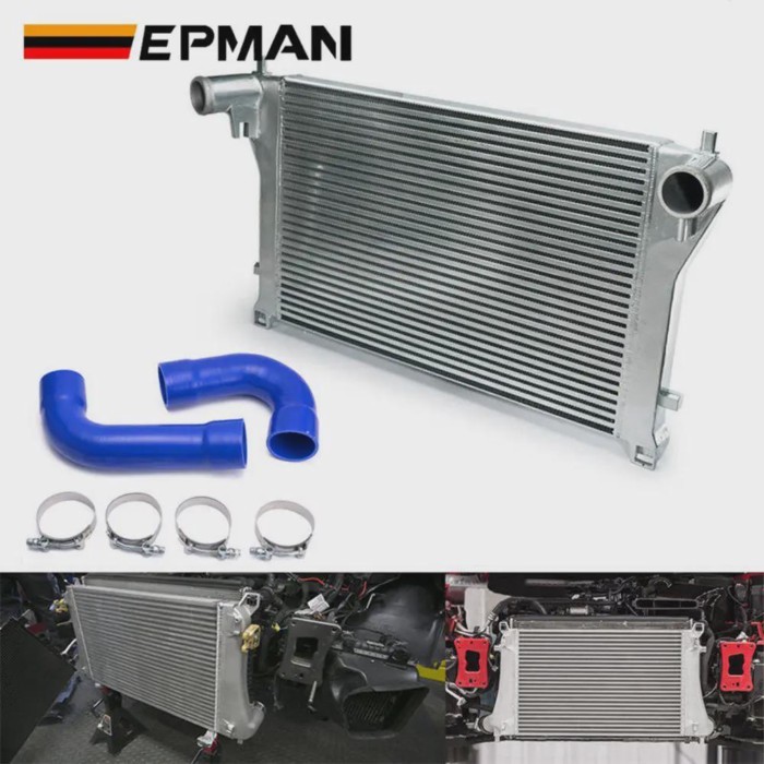 EPMAN Aluminum Bolt On Intercooler Kit For Audi A3/S3/For VW Golf R MK7 EA888 1.8T 2.0T TSI EP-INT0
