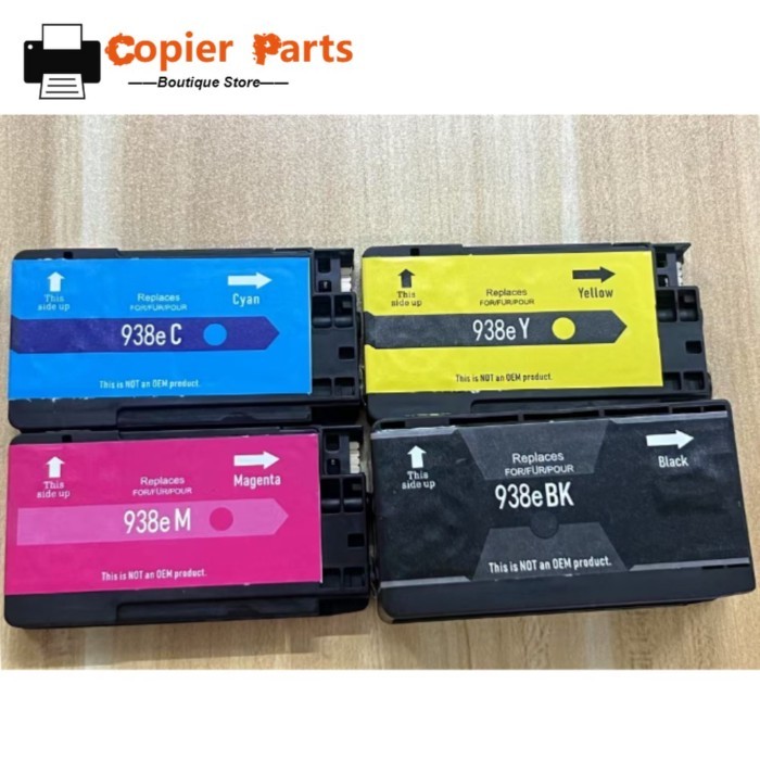 938 938e Premium Color Compatible Inkjet Ink Cartridge for HP officejet Pro 9730 9110b 9120 9720 Pr