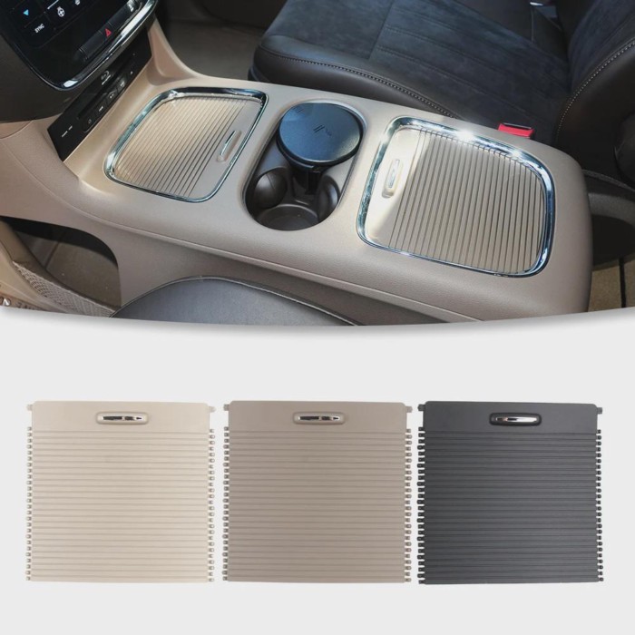 1PC89-BD1AG Center Console Storage Box Trim Cover Center Console Glove Box Cover For Grand Voyager