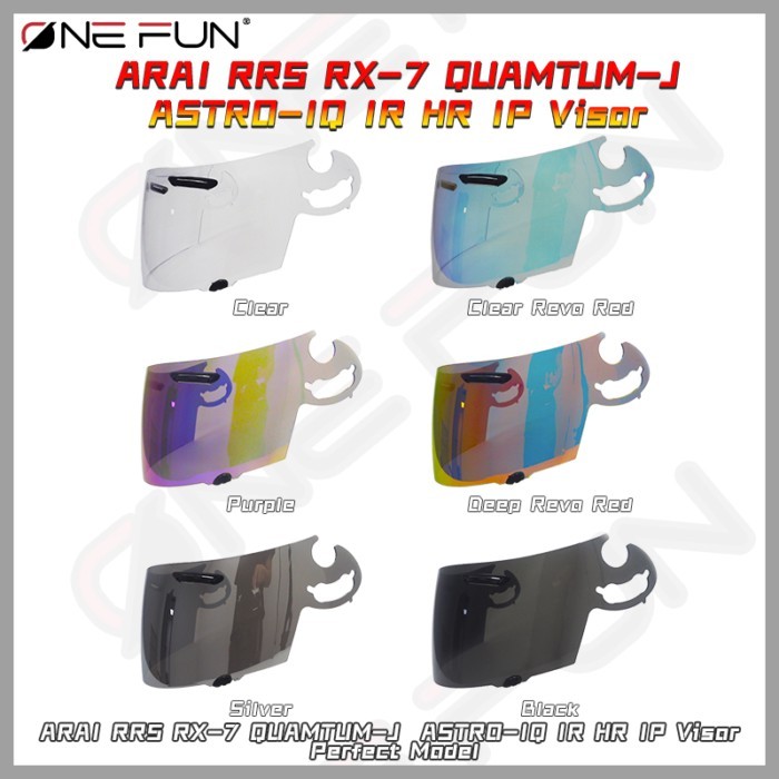 RR5 Helmet Visor For Shield Lens for ARAI RX-7 GP RV RR5 ASTRO-IQ RAPIDE-IR AXCES II Axces III REBE