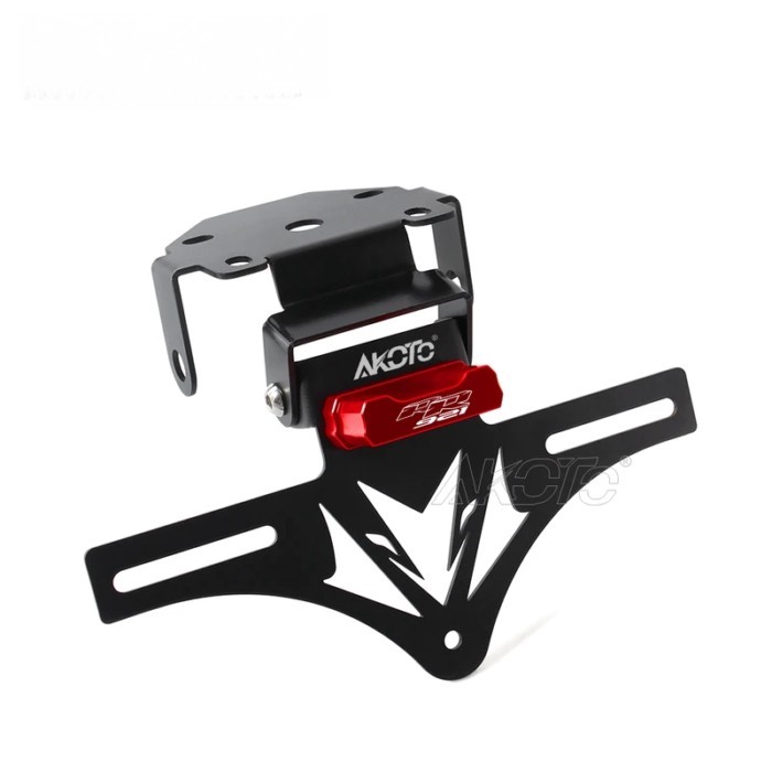 Foldable Fixed License Registration Plate Bracket FOR QJMOTOR SRK 921 900 RR921 921RR SRK921 SRK900