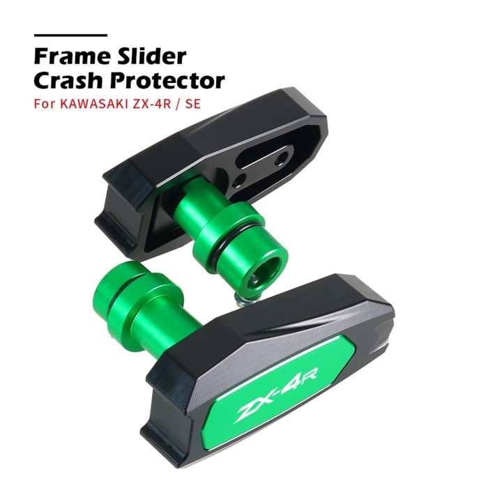 ZX25R ZX4R ZX4RRMotorcycle Aluminum Crash Falling Protector For Kawasaki ZX-25R ZX-4R ZX-4RR 2019 2