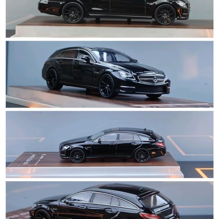 Mj1: 64 Mercedes-Benz cls63 การล่าสัตว์ Pre-Stage Edition สถานีรถจําลองรถคอลเลกชันเครื่องประดับ