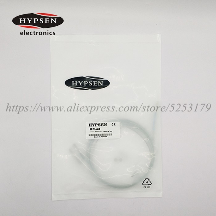 1PC  HYPSEN New Original Genuine Fiber Optic Sensor HR-43 HR-33