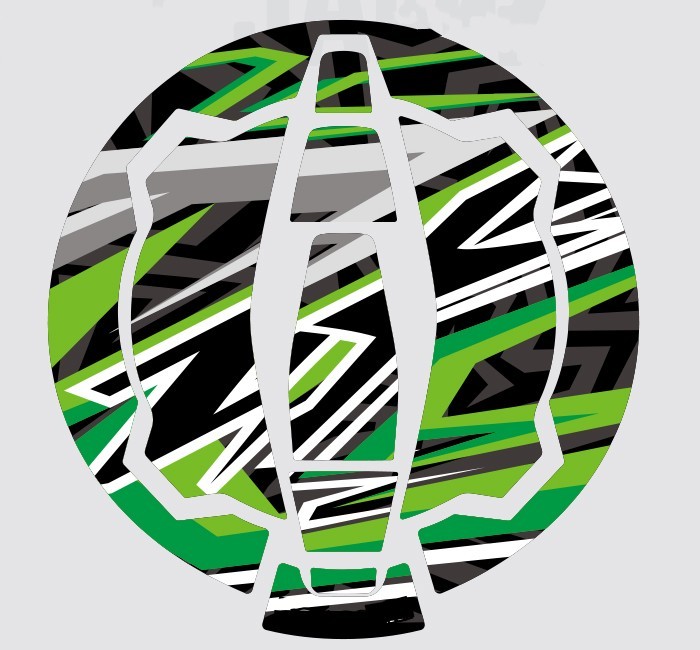 FOR  ZX 4R 4RR ZX-4R ZX-4RR Motorcycle Tank Pad Protector  Frosting Sticker Decals Accessoriesr