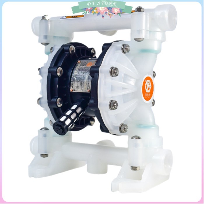 GODO QBY3-25S Industrial Pneumatic Diaphragm Pump Acid-Resistant PP Water Air Diaphragm Pump