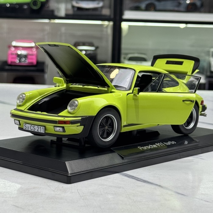 NOREV Norwell 1: 18 Porsche 911 turbo 930 จําลองรถเปิดเต็มรูปแบบของขวัญ