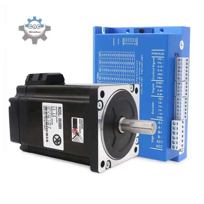 HBS86H Closed-loop Hybrid Stepper Drive/2 Phase High Performance Stepper Drive Nema34 Stepper Motor